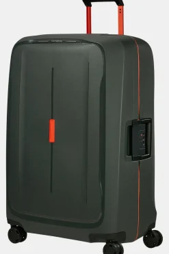 Online Samsonite Trolley Essens Spinner 75/28 Ltd dark green/orange