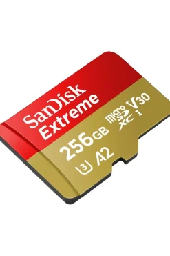Accessoire Microsdxc Extreme 256Gb 190/130 Mb/S - A2 - V30 --Sandisk Hot