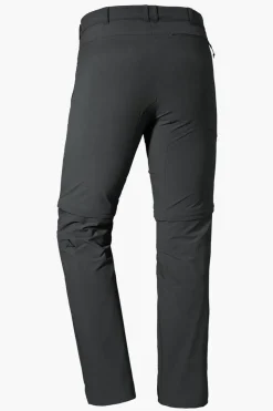 Clearance Schöffel Afritsbroek Koper Zip-Off Pants Asphalt