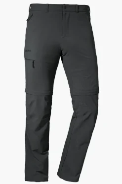 Clearance Schöffel Afritsbroek Koper Zip-Off Pants Asphalt
