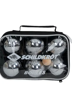 Sale Schildkröt Speelgoed Boule/Boccia/Petanque Set silver/black