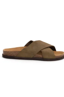 Outlet Scholl Slippers Leon Military Green