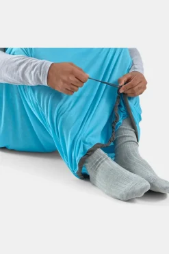 Sale Sea To Summit Lakenzak Breeze Sleeping Bag Liner - Rectangular W/ Pillow Blue Atoll