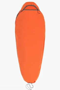 Sale Sea To Summit Lakenzak Reactor Extreme Sleepingbag Liner Mummy W/Drawcord Standard Spicy Orange