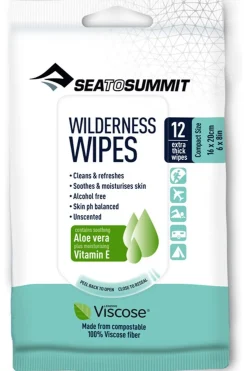 Sale Sea To Summit Pers Hyg Wilderness Wipes Compact No colour / Transparent