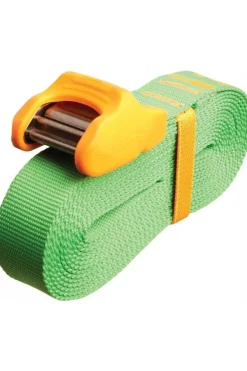 Spanriem Tie Down Silicone Cam Cover 4.5M 2 Pack Lime/Orange-Sea To Summit Sale