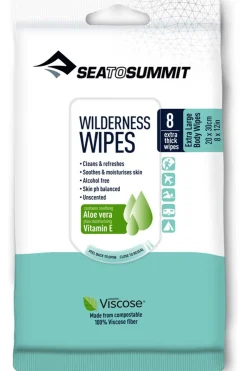 Wilderness Wipes Extra Large - Packet Of 8 Wipes-Sea To Summit New