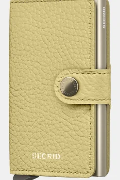 Clearance Secrid Portefeuille Mini Pebble light yellow