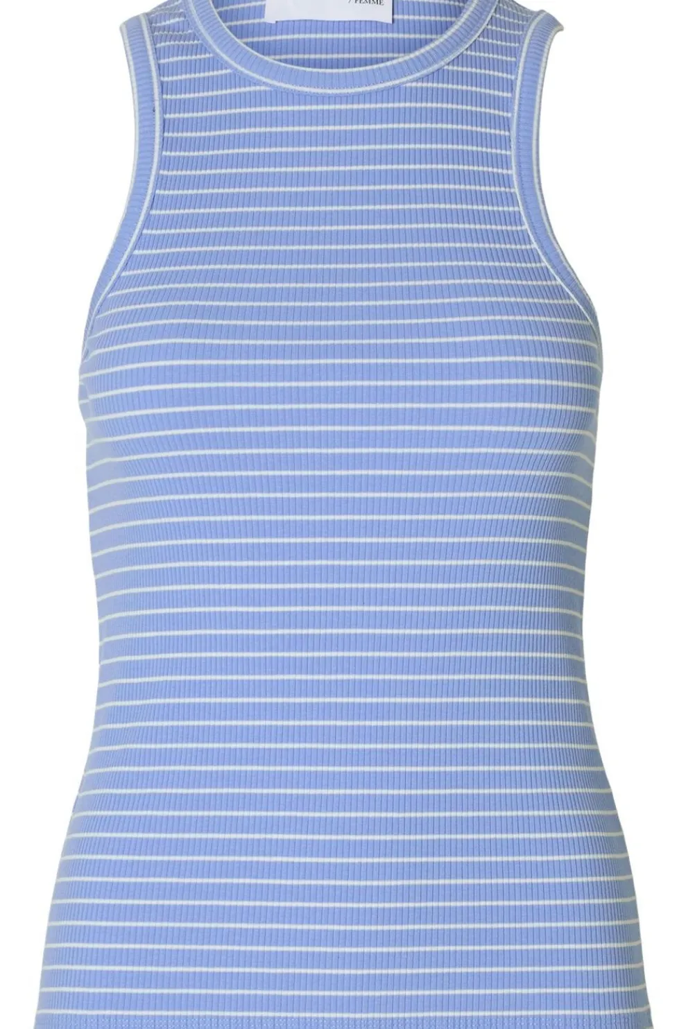 Clearance Selected Anna Striped Cornflower Blue