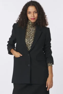 Sale Selected Blazer Rita Relaxed Black Reg Leo