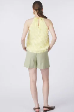 Best Selected Blouse Bea-Tiffa Halterneck Fringe Tea