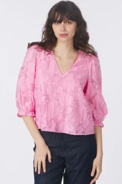 Blouse Cathi Sadie 3/4 Ff-Selected Hot