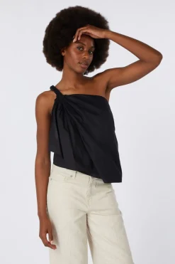 Online Selected Blouse Esther Braided B Black