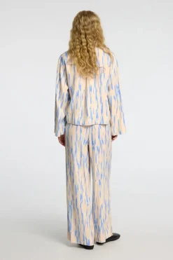 Broek Baela Hw Aop Wide Pant B-Selected Best