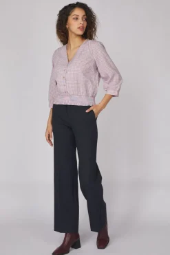 Broek Rita Dark Sap Mel-Selected Hot