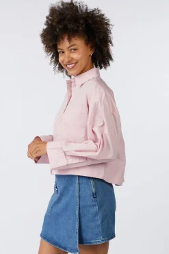 Hemd Astha Cropped Boxy-Selected Fashion