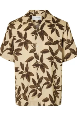 Sale Selected Hemd Regnoa Mix Resort Oatmeal