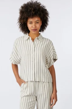 Hemd Viva Striped Cropped Sunshirt-Selected Fashion