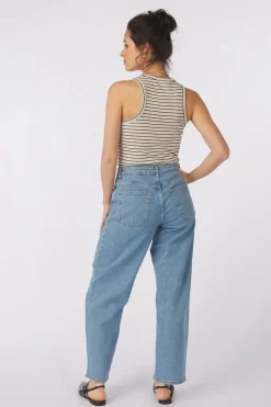 Fashion Selected Jeans Alice Barrel Light Blue Light Blue Denim