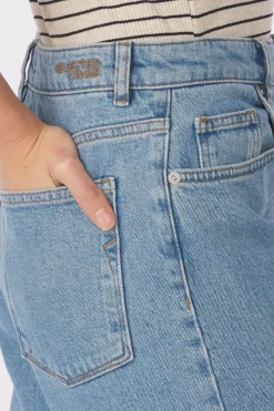 Fashion Selected Jeans Alice Barrel Light Blue Light Blue Denim