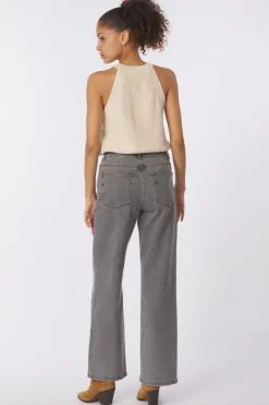 New Selected Jeans Alice Wid Long Eloise Gre Jea Birch