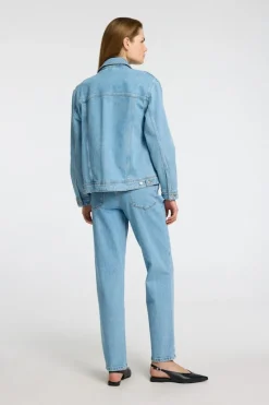 Hot Selected Jeansvest Alice Ls Light Blue Denim