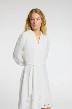 Fashion Selected Jurk Dahlia Bright White