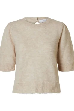 Discount Selected Trui Lulu Open Back Birch