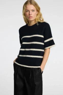 Outlet Selected Trui Maline-Liliana Dark Sapphire