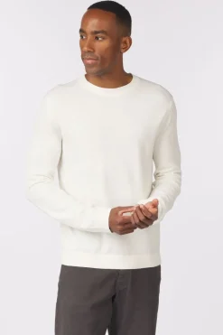 Sale Selected Trui Mora Ls Structure Crew Neck Asphalt