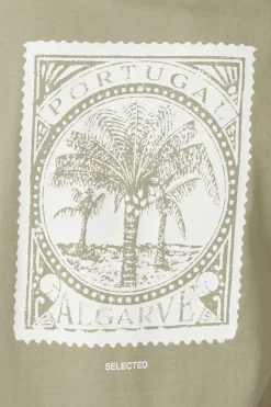 T-Shirt Bosma Ss O-Neck Tee-Selected Fashion