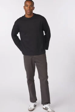 T-Shirt Looseoscar Ls O-Neck Tee-Selected Discount