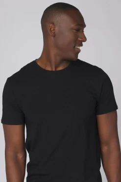 Outlet Selected T-Shirt Newpima black