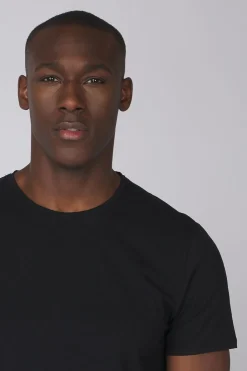 Outlet Selected T-Shirt Newpima black