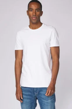 Outlet Selected T-Shirt Newpima white