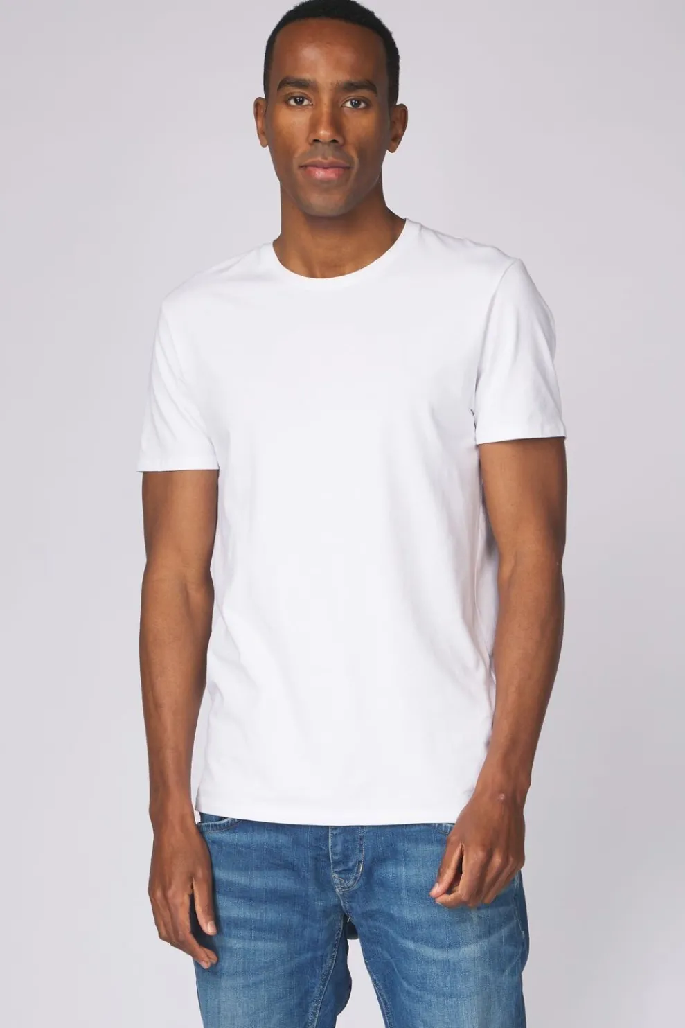 Outlet Selected T-Shirt Newpima white