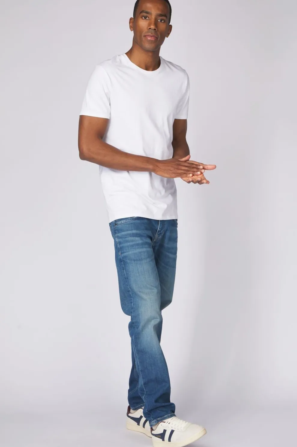 Outlet Selected T-Shirt Newpima white