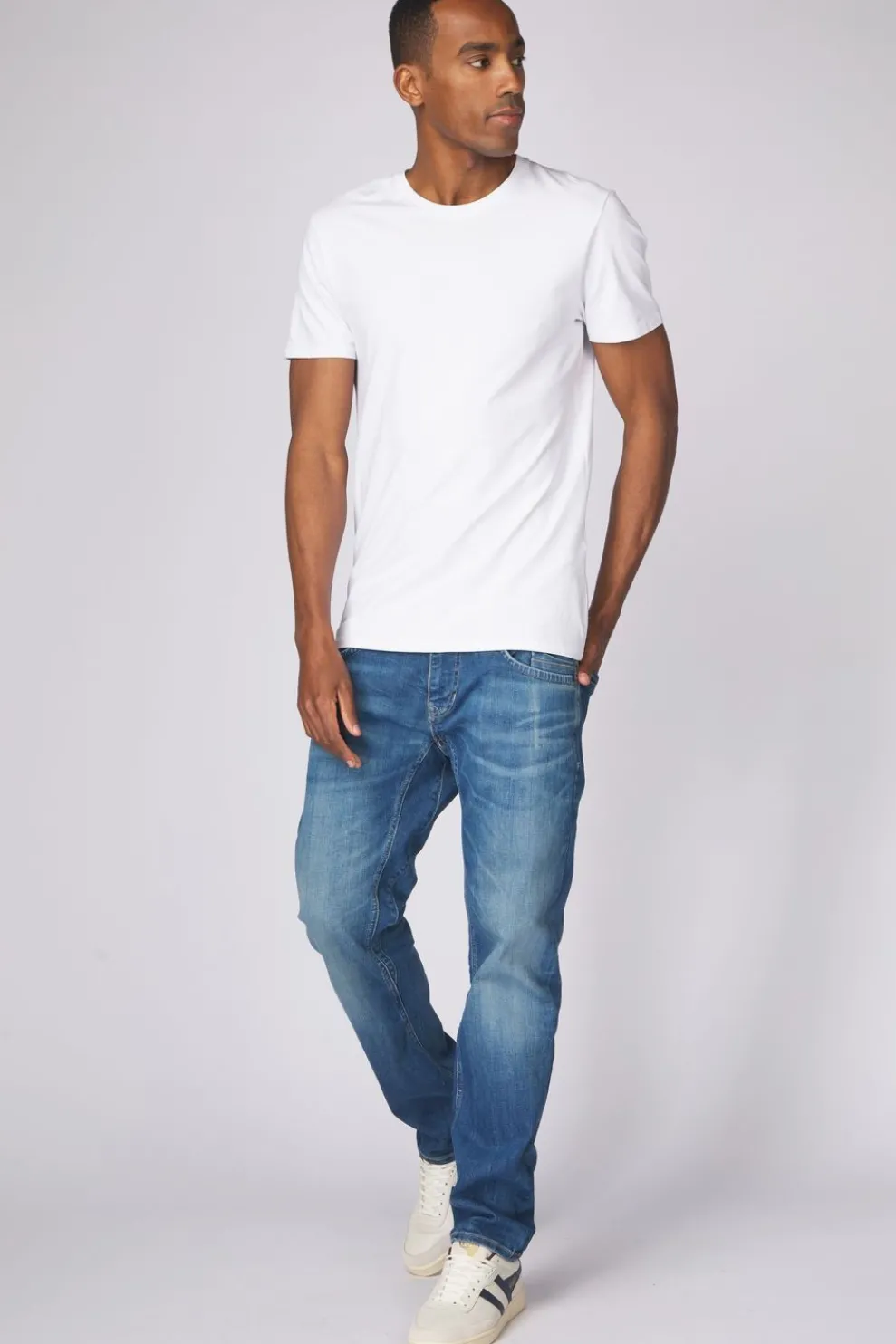 Outlet Selected T-Shirt Newpima white