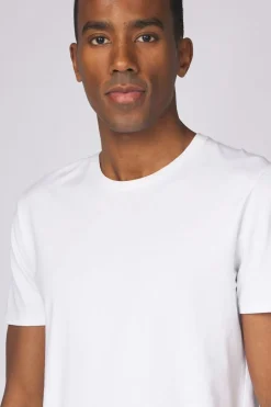 Outlet Selected T-Shirt Newpima white