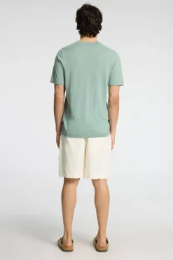 Fashion Selected T-Shirt Tray Iceberg Green