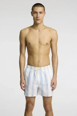 Online Selected Zwemshort Dane-Aop Swimshorts Egret