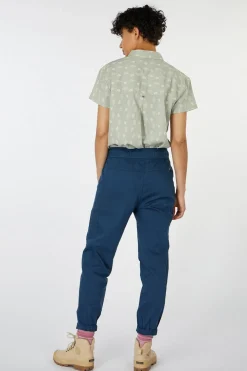 New Sherpa Broek Palmo Pant Azure