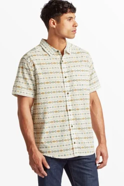 Sale Sherpa Hemd Bagmati Stripe Ss Shirt Peetho