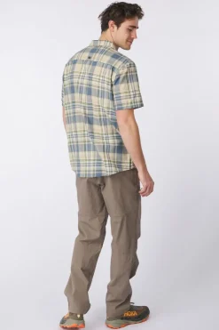 Discount Sherpa Hemd Hosh Plaid Ss Shirt Bardiya Sand