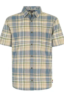 Discount Sherpa Hemd Hosh Plaid Ss Shirt Bardiya Sand