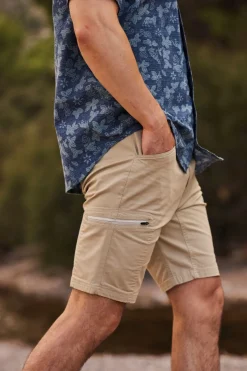 Online Sherpa Hemd Tiger Floral Ss Shirt Neelo Blue