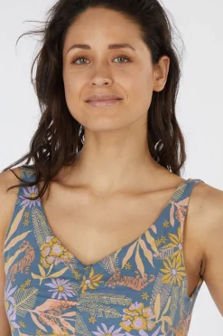 Best Sherpa Jurk Neha Empire Dress Haze Tiger Floral