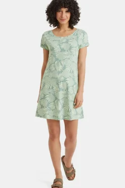 Outlet Sherpa Jurk Padma Tie Back Celery Bhodi Leaf