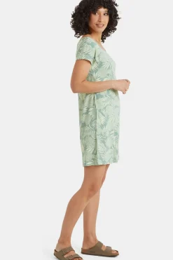 Outlet Sherpa Jurk Padma Tie Back Celery Bhodi Leaf