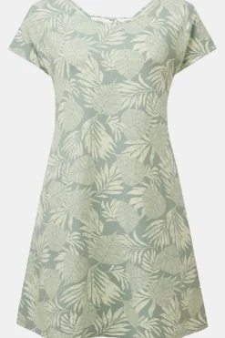 Outlet Sherpa Jurk Padma Tie Back Celery Bhodi Leaf